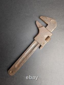 Rare clé à molette allemande de l'armée WWII Marquée