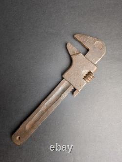 Rare clé à molette militaire allemande de la Seconde Guerre mondiale, clé Monkey Mauser marquée