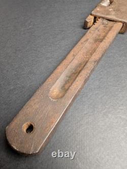 Rare clé à molette militaire allemande de la Seconde Guerre mondiale, clé Monkey Mauser marquée