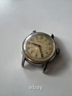 Rare montre militaire suisse allemande Helbros Helvetica US de la Seconde Guerre mondiale