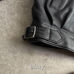 Réplique de la veste en cuir Luftwaffe de la WWII L. V. A. Armée allemande