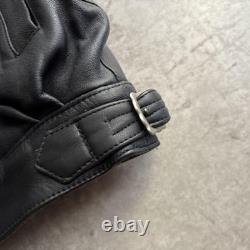 Réplique de la veste en cuir Luftwaffe de la WWII L. V. A. Armée allemande