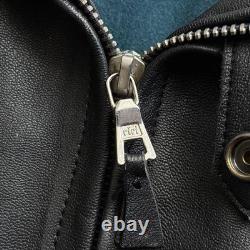 Réplique de la veste en cuir Luftwaffe de la WWII L. V. A. Armée allemande