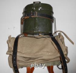 Repro cadre en A de l'armée allemande de la Seconde Guerre mondiale avec boîte de ration, sac, sangles NEUF Expédition gratuite