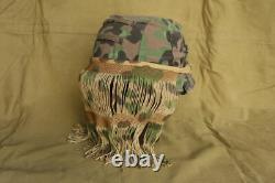 Reproduction de bande imprimée du voile facial de tireur d'élite de l'armée allemande de la Seconde Guerre mondiale