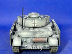 Réservoir de ligne de gaz Solido, camouflage d’hiver de la Wehrmacht allemande, Panzer IV Char 1/50 de la Seconde Guerre mondiale