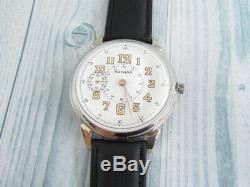 Rodana Seconde Guerre Mondiale Armée Allemande Militaire Suisse Vintage Mécaniques Wristwatch 15 Rubis