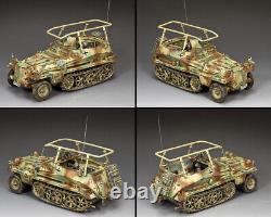 Roi & Pays Armée allemande de la Seconde Guerre mondiale Wh098 Ensemble de véhicules de commandement Panzer Lehr