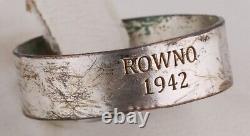 Rowno 1942 Ukraine Ww2 Allemagne Ring Wehrmacht Wwii Allemagne Jewelry Armée Militaire