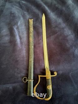 Sabre d’officier de l’armée allemande de la Seconde Guerre mondiale, Solingen, monogramme personnalisé TG, avec fourreau