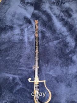Sabre d’officier de l’armée allemande de la Seconde Guerre mondiale, Solingen, monogramme personnalisé TG, avec fourreau