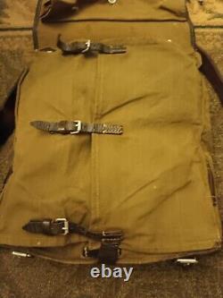 Sac à dos de cavalerie de l'armée allemande de la Seconde Guerre mondiale 1940 Date & Kit de mess 1944 Dte