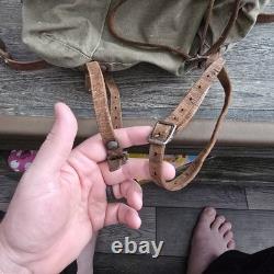 Sac à dos de l'armée allemande de la Seconde Guerre mondiale avec cadre