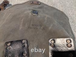 Sac à dos militaire autrichien vintage en toile, Seconde Guerre mondiale, années 1940, armée allemande