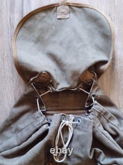 Sac à dos tropical de l’armée allemande de la Seconde Guerre mondiale DAK Afrikakorps Front sud Italie Wehrmacht