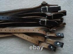 Sangle de casque en acier de l'armée allemande WWII WW2, ensemble de 10 pièces