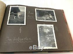 Seconde Guerre Mondiale Ww2 Allemande Photo Album, Armée, Armée, Original, B & W, Soldat, Wehrmacht, Heer