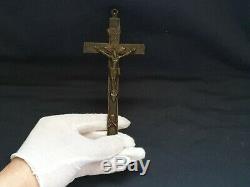 Seconde Guerre Mondiale Ww2 Armée Allemande Officier De La Wehrmacht Croix Pectorale Pendentif Crucifix (no. S7)