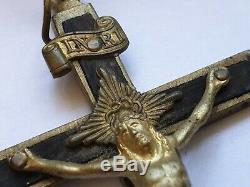 Seconde Guerre Mondiale Ww2 Armée Officier De La Wehrmacht Allemande Croix Pectorale Pendentif Crucifix (n ° A1)