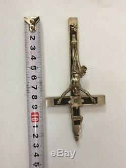 Seconde Guerre Mondiale Ww2 Armée Officier De La Wehrmacht Allemande Croix Pectorale Pendentif Crucifix N ° S03
