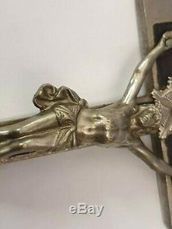 Seconde Guerre Mondiale Ww2 Armée Officier De La Wehrmacht Allemande Croix Pectorale Pendentif Crucifix N ° S03
