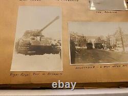 Seconde Guerre mondiale 12e Armée Album de photos du lieutenant-colonel Allemand Tanks Patton Bradley