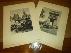 Seconde Guerre mondiale Armée allemande Von Kampf und Seig des soldats allemands estampes artistiques