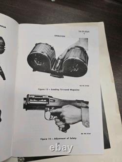 Seconde Guerre mondiale, TM E9-206A de l’armée américaine (1943) ? Référence MG34 allemande de 7,9 mm