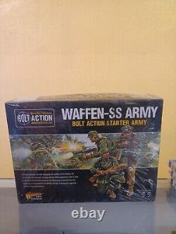 Set de démarrage de l'Armée Allemande Waffen SS Bolt Action 2ème Édition WWII Warlord Games