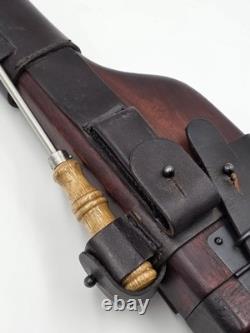 Set de holster avec crosse en bois Mauser C-96 de style Première Guerre mondiale de l'armée allemande. Cuir véritable.