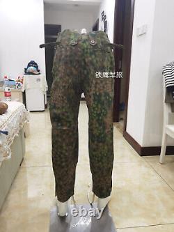 Seulement Size XL Allemand Army Linen Hbt Dot 44 Pea Camo M43 Zone Tunic Et Trousers