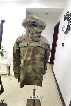 Seulement TAILLE S ARMÉE ALLEMANDE CAMOUFLAGE ITALIEN & BLANC ANORAK DE MONTAGNE RÉVERSIBLE