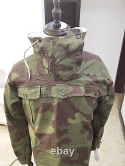 Seulement TAILLE S ARMÉE ALLEMANDE CAMOUFLAGE ITALIEN & BLANC ANORAK DE MONTAGNE RÉVERSIBLE