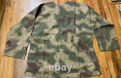 Smock de campagne réversible camouflage marais de l’armée allemande Heer de la Seconde Guerre mondiale - taille 1 (38-42r)