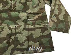 Smock de champ réversible camouflé éclaté de l'armée allemande de la Seconde Guerre mondiale - Taille 3 (44-48r)