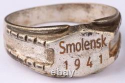 Smolensk 1941 Russie WWII Anneau Allemand Armée Allemande Wehrmacht Force Gothique
