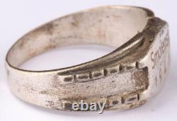 Smolensk 1941 Russie WWII Anneau Allemand Armée Allemande Wehrmacht Force Gothique