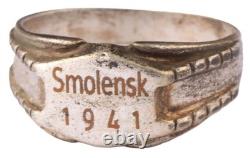 Smolensk 1941 Russie WWII Anneau Allemand Armée Allemande Wehrmacht Force Gothique