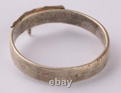 Soldats allemands en attaque 800 argent miniature DAK Corps africain WWII Armée