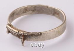 Soldats allemands en attaque 800 argent miniature DAK Corps africain WWII Armée