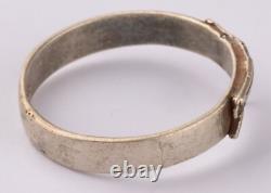 Soldats allemands en attaque 800 argent miniature DAK Corps africain WWII Armée