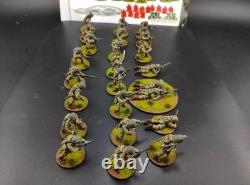 Soldats allemands peints de la Seconde Guerre mondiale / Figurines de l'Armée américaine pour wargame, miniatures, diorama et décors