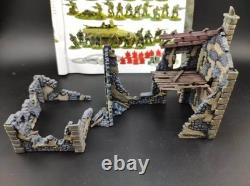 Soldats allemands peints de la Seconde Guerre mondiale / Figurines de l'Armée américaine pour wargame, miniatures, diorama et décors