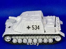 Solido Verem Tank WWII Armée Allemande Brummbär Char d'Assaut 1/50