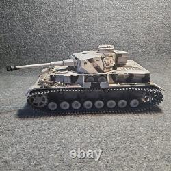 TAIGEN DRAGON Char d’assaut télécommandé en métal de l’armée allemande Pz. Kpfw. IV 116 de la Seconde Guerre mondiale À LIRE