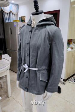 TAILLE L WWII ARMÉE ALLEMANDE Manteau de camouflage gris souris & Parka réversible blanche d'hiver