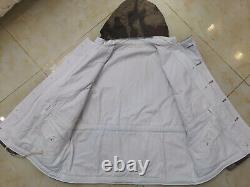 Taille XL Manteau Parka Réversible d'Hiver Blanc et Camouflage Tan & Eau de l'Armée Allemande de la Seconde Guerre mondiale
