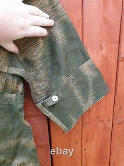 Tan And Water Camo Smock Original Cloth Wh Panzergrenadier Ww2 Allemand