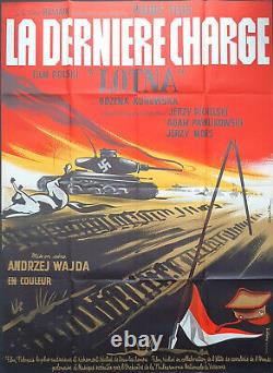 Tanks Allemands Nazis Cavalerie Polonais Armée Cheval Arabe Original Ww2 Vintage Poster