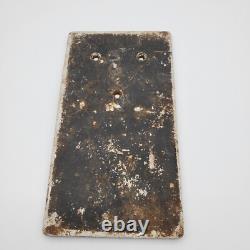 Téléphone de campagne allemand original de la Seconde Guerre mondiale 1941, pièce métallique de l'armement WaA898 de l'armée 1941